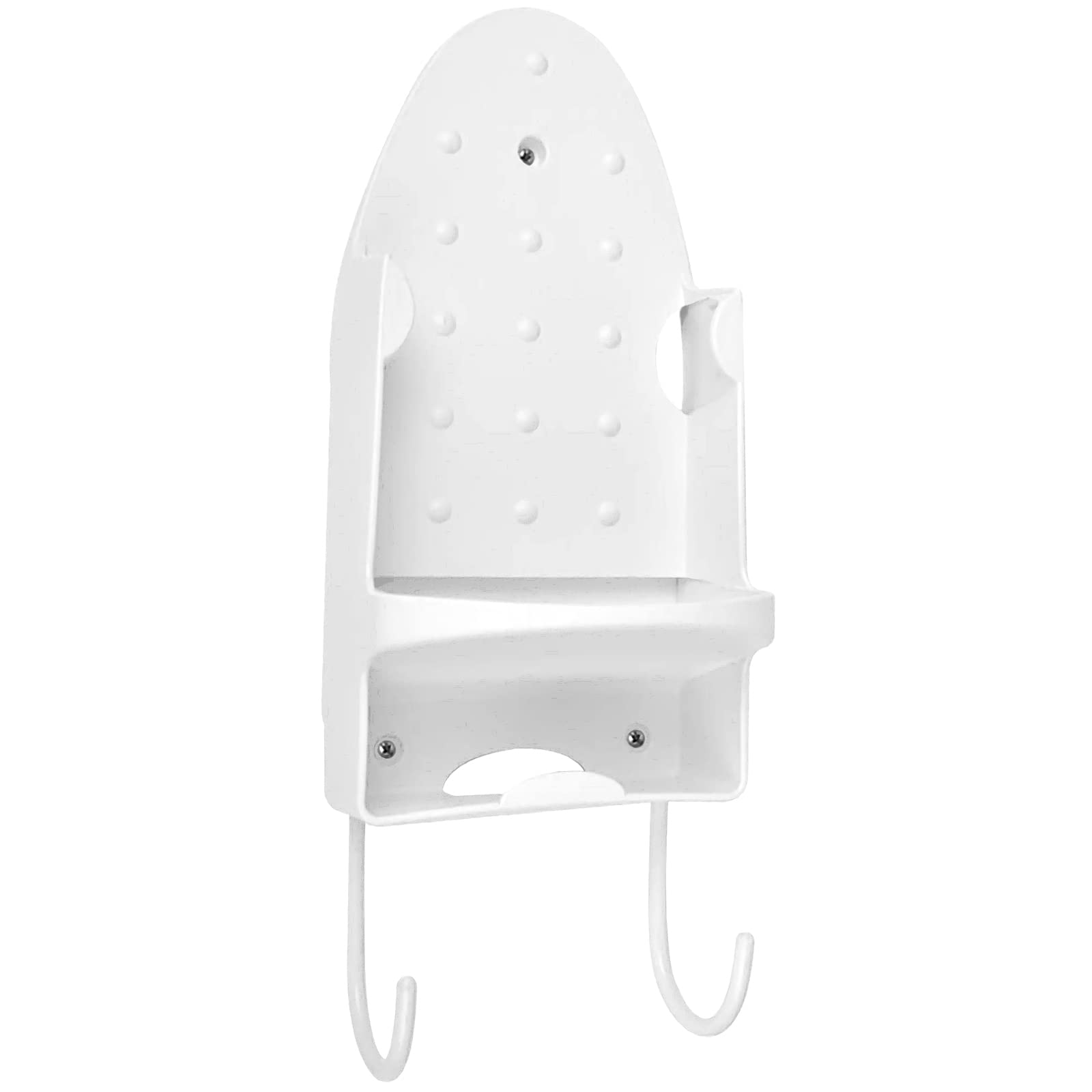 Ironing Board Hanger Wall Mount Iron Hanger Ironing Board Rack Electric Iron Holder Household Bathroom Shelf - For Max 5 Inch Wi