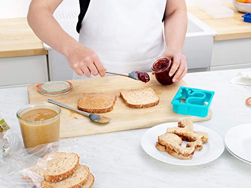 Tovolo Flex-Core Stainless Steel Handled Mini Spatula & Spoonula  Kitchen Utensil Set of Heat-Resistant & BPA-Free Silicone Turner Heads  Cast Iron & Cookware Dishwasher-Safe  1 EA  Charcoal