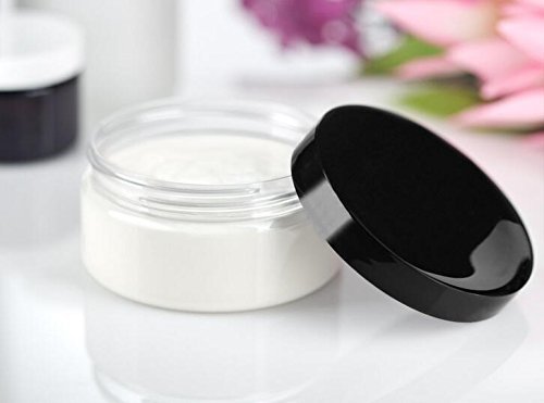 6Pcs 250Ml 8.5Oz Empty Clear Plastic Bottle With Black Lids For Cream Lotions And Little Crafts Jars Glitter Nails Cosmetic Stor