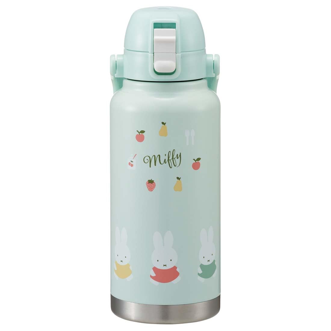 Skater STD10HA Stainless Steel Direct Bottle with Handle, 33.8 fl oz (1,000 ml), Miffy