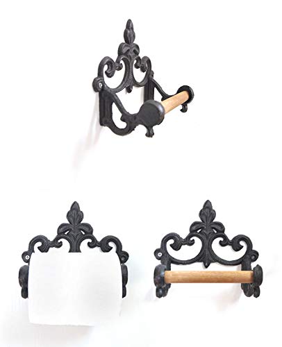 1Pc Paper Towel Rack, Toilet Roll Holder,Antique Hanging Vintage Toilet Paper Holder, Bathroom Accessories, Suitable For Bathroo