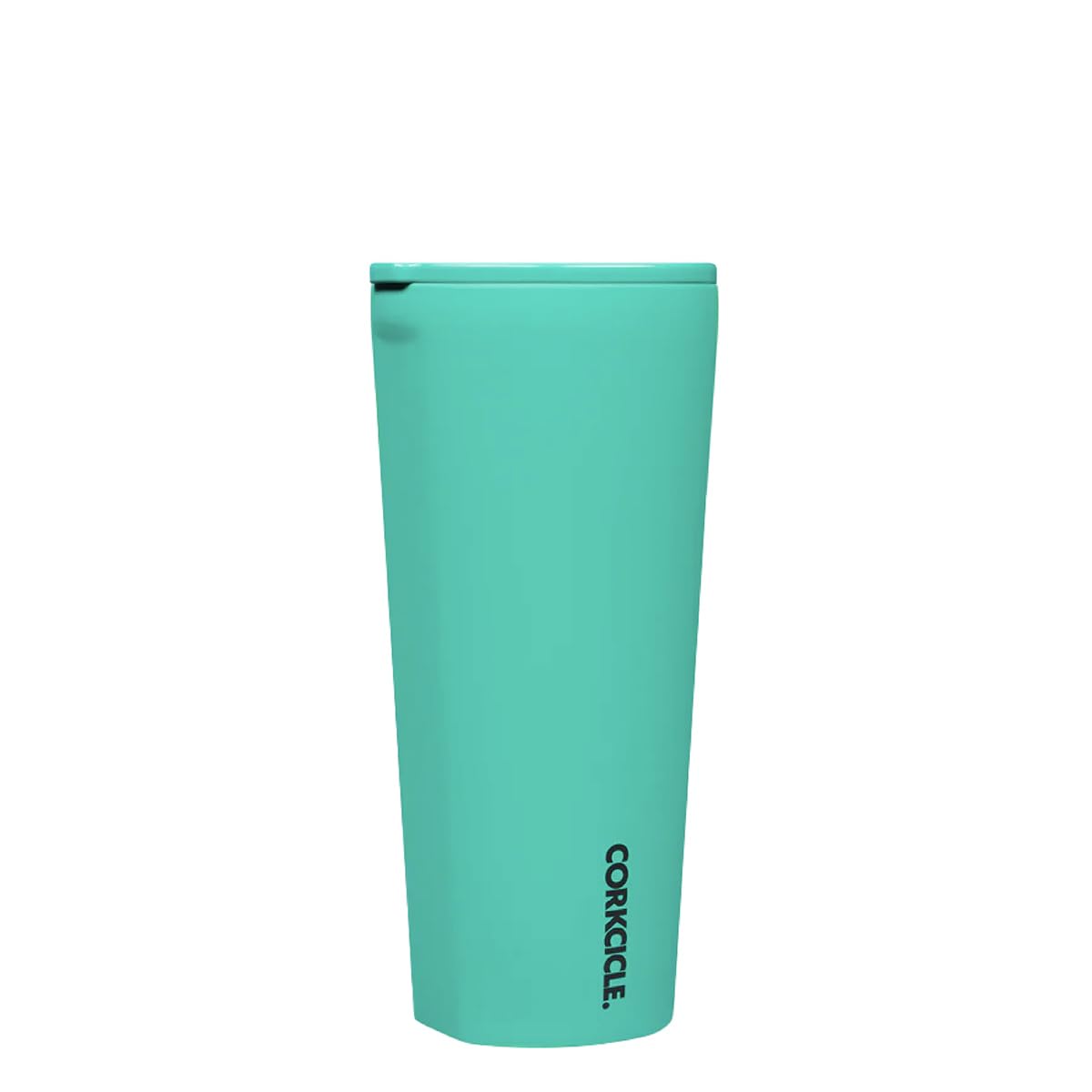 Corkcicle Classic Triple Insulated Coffee Mug with Lid, Neon Lights Kokomo, 24 oz - Stainless Steel Travel Tumbler Keeps Beverag