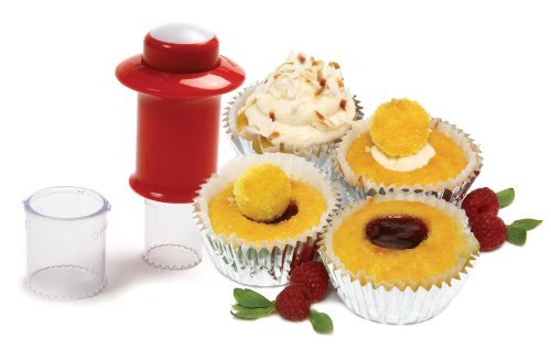 Norpro 3567 Red Cupcake Corer Set 3 Piece