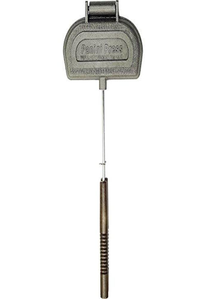 Romes Panini Press Cooker, Cast Iron with Steel and Wood Handles