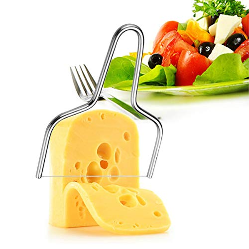 Cheese Slicer With Wire,Cheese Cutter With Wire, Butter Slicer Or Egg Slicer, Is Necessary For Kitchen And Outdoor (1 Large+2 Sm