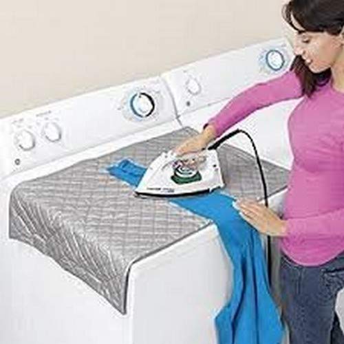 Bulk Buys Ol372 Iron Anywhere Mat With Magnets, Silver