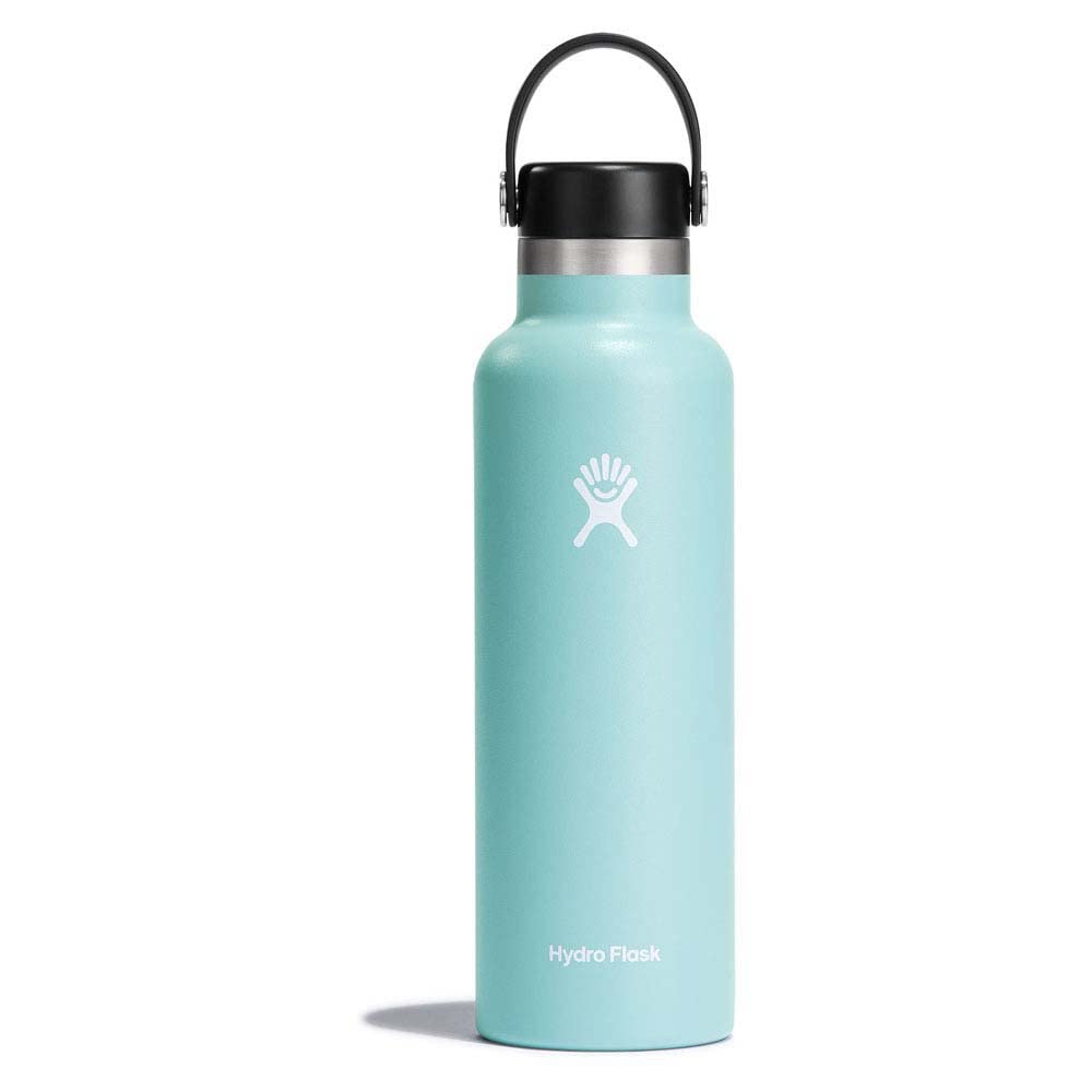 Hydro Flask 21 oz Standard Mouth with Flex cap Stainless Steel Reusable Water Bottle Dew -AVacuum Insulated  Dishwasher Safe  BPA-Free  Non-Toxic
