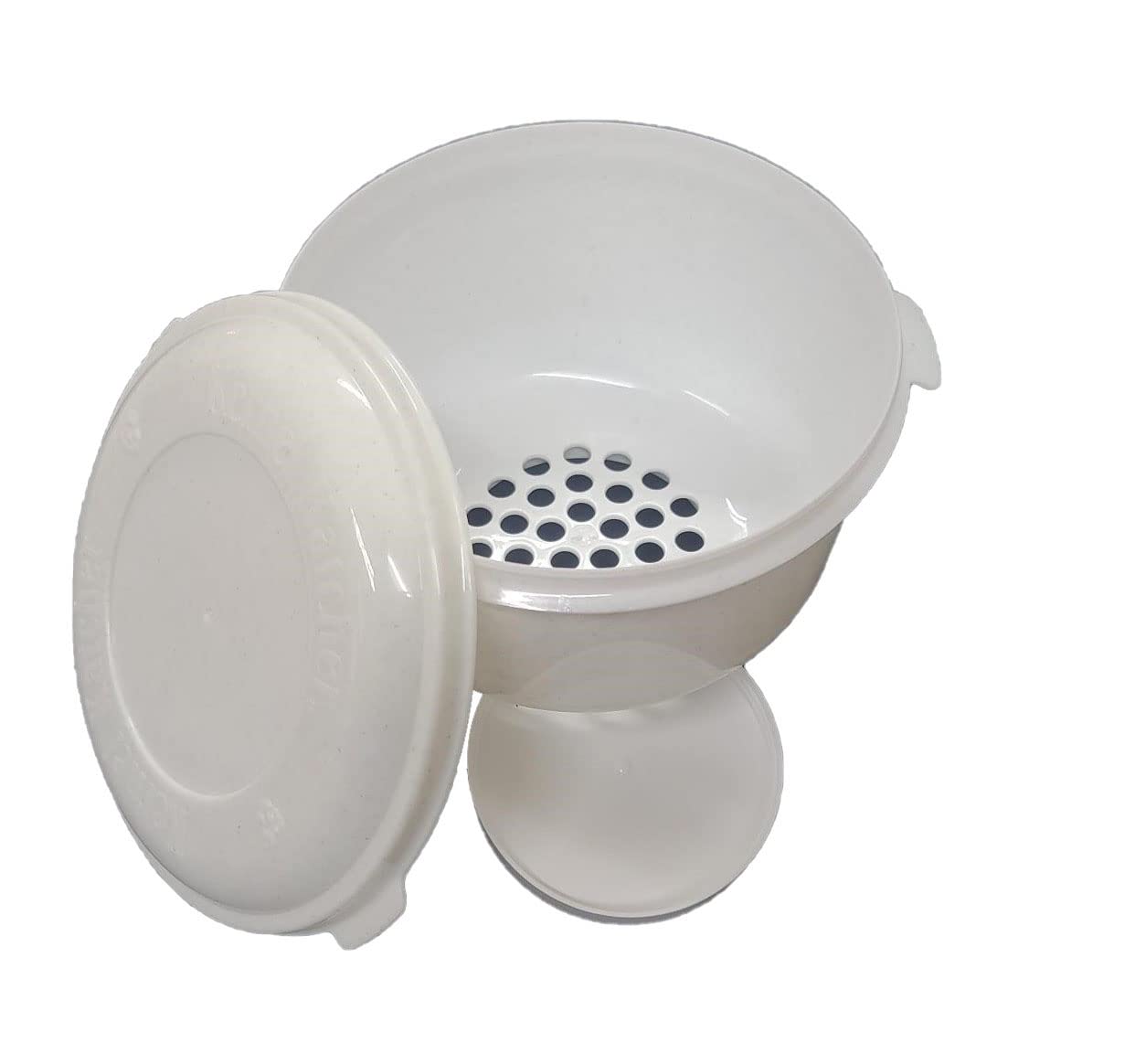 Apsi Store Kernel Katcher Popcorn Bowl Set - Popcorn Sifter Shaker Kernel Catcher And Separator, Large And Reusable With Lid, Di