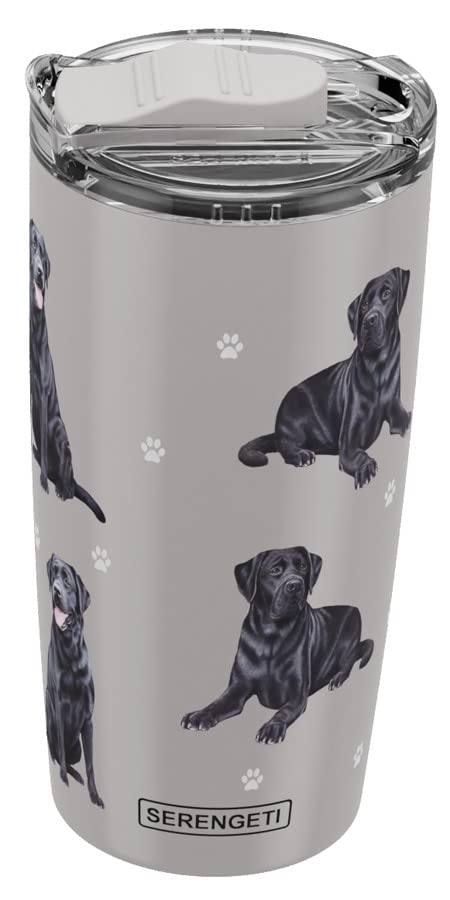Labrador Serengeti 16 Oz. Stainless Steel, Vacuum Insulated Tumbler With Spill Proof Lid - 3D Print - Insulated Travel Mug For H