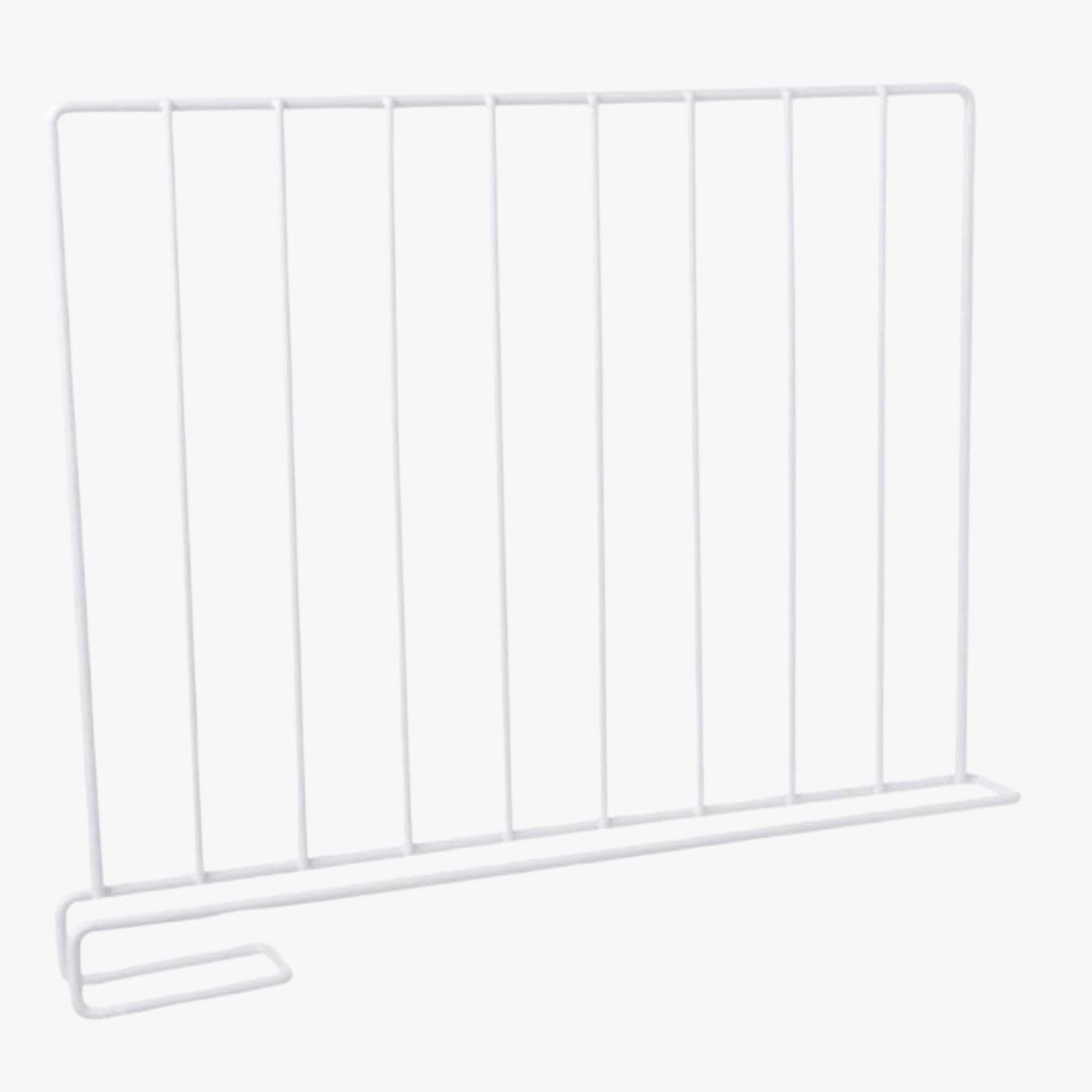 Vimiforyou (Pack Of 4 Pcs) Closet Shelf Organiser, Closet Divider Shelf, Dormitory Storage Rack, Closet Separator Cabinet Shelf,