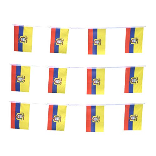 Ecuador Flags Ecuadorian Small String Mini Flag Pennant Banner Decorations