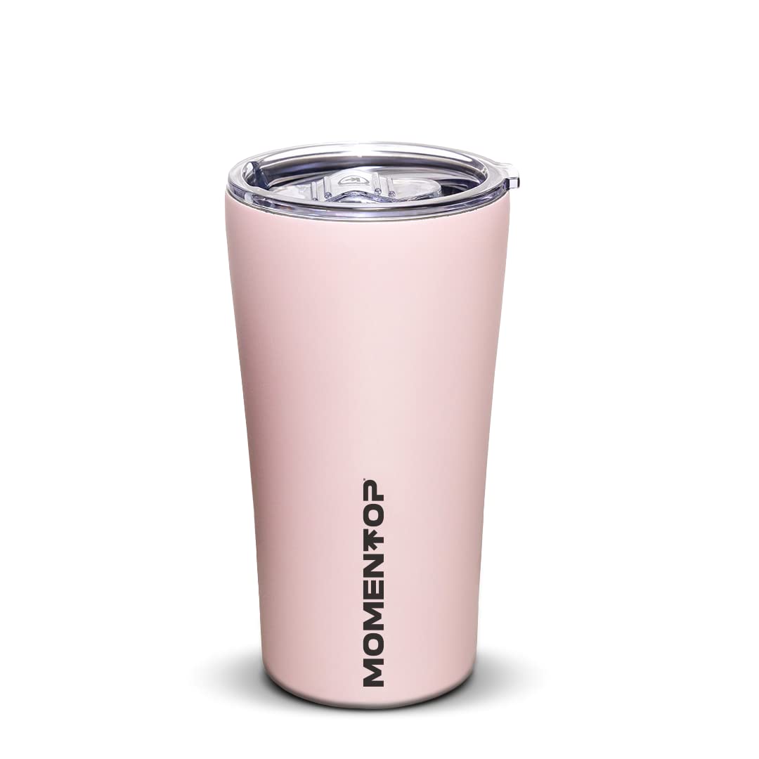 Momentop Insulated Tumblers For Drinks And Cocktails, 24 Hr Cold & 12 Hr Hot, Bpa Free, No Condensation, Pro Grade Stainless Ste