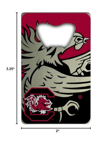 South Carolina Gamecocks Bottle Opener Credit Card Style - Special Order
