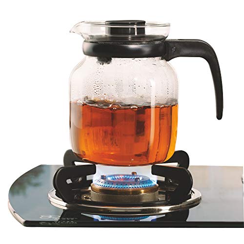 Borosil - Carafe Flame Proof Glass Kettle With Inbuilt Stainer, 350 Ml