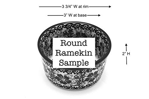 Polish Pottery Ramekin - Maraschino