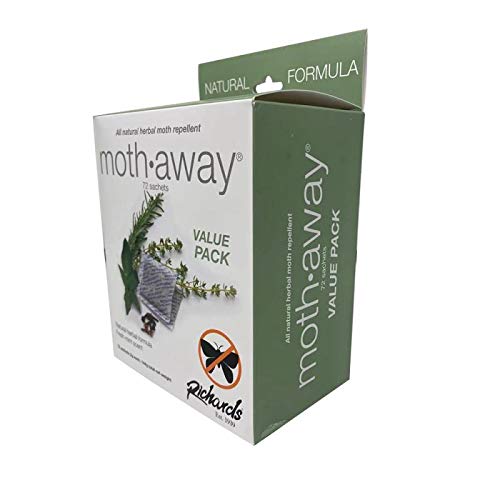Richards Moth Away/Herbal - Value Pack - 72 Sachets