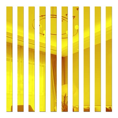 15 Pcs Self-Adhesive Flexible Molding Trim, Vibrant Mirror Like Stickers, Removable Decals Stickers For Wall Frames/Wallpaper Bo