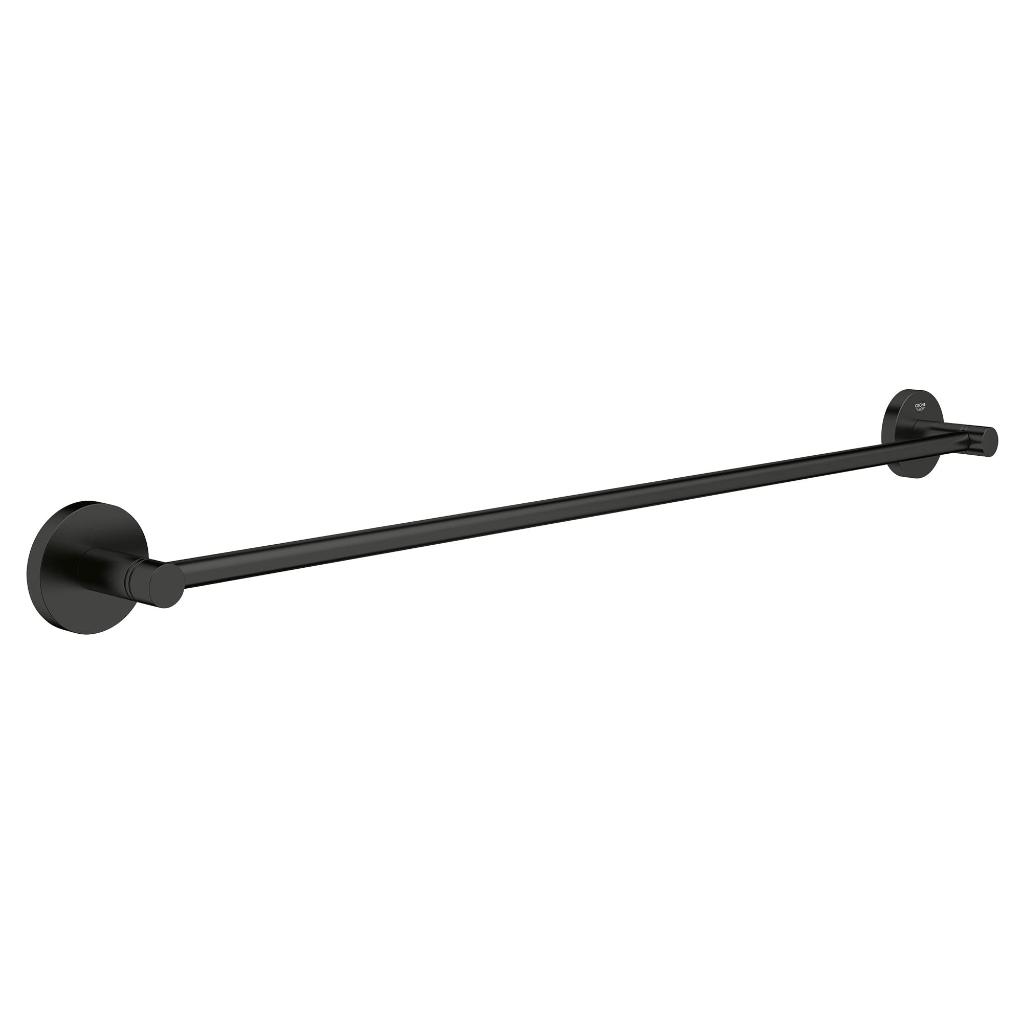 Grohe 403662431 Essentials -Towel Rail-24 Inches, Matte Black