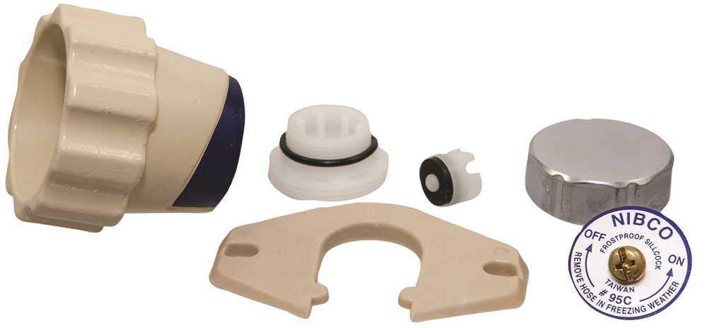 Nibco Rg5000K 95C Frost-Proof Sillcock Hardware Repair Kit, Screw, Siding Wedge, And Vacuum Breaker