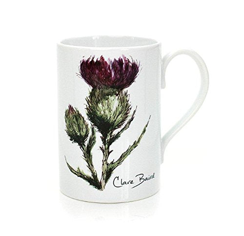 Flower Of Scotland Porcelain Mug In A Scottish Thistle Design