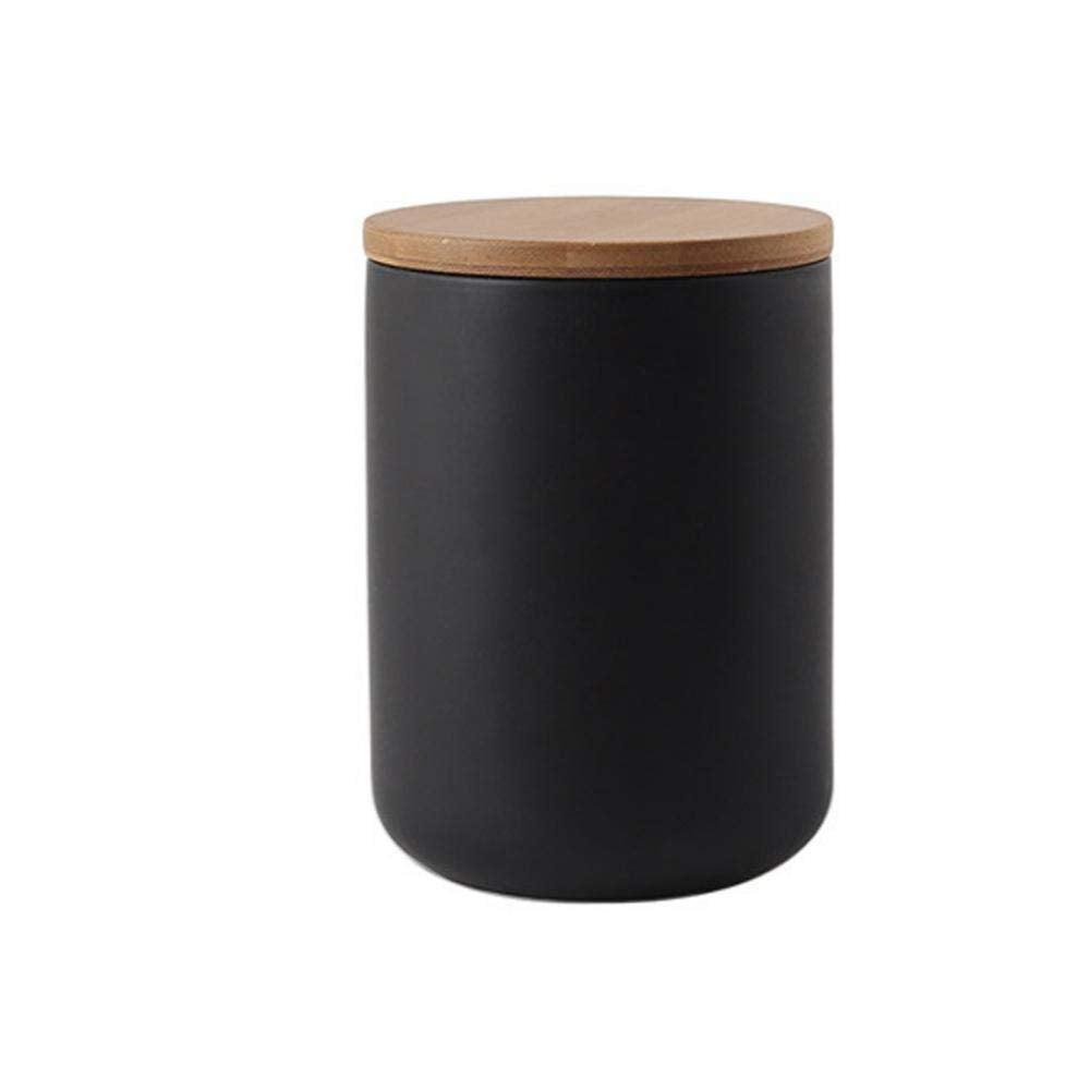 YYW Ceramic Food Storage Containers with Lids, 800ml/27oz Food Storage Jar