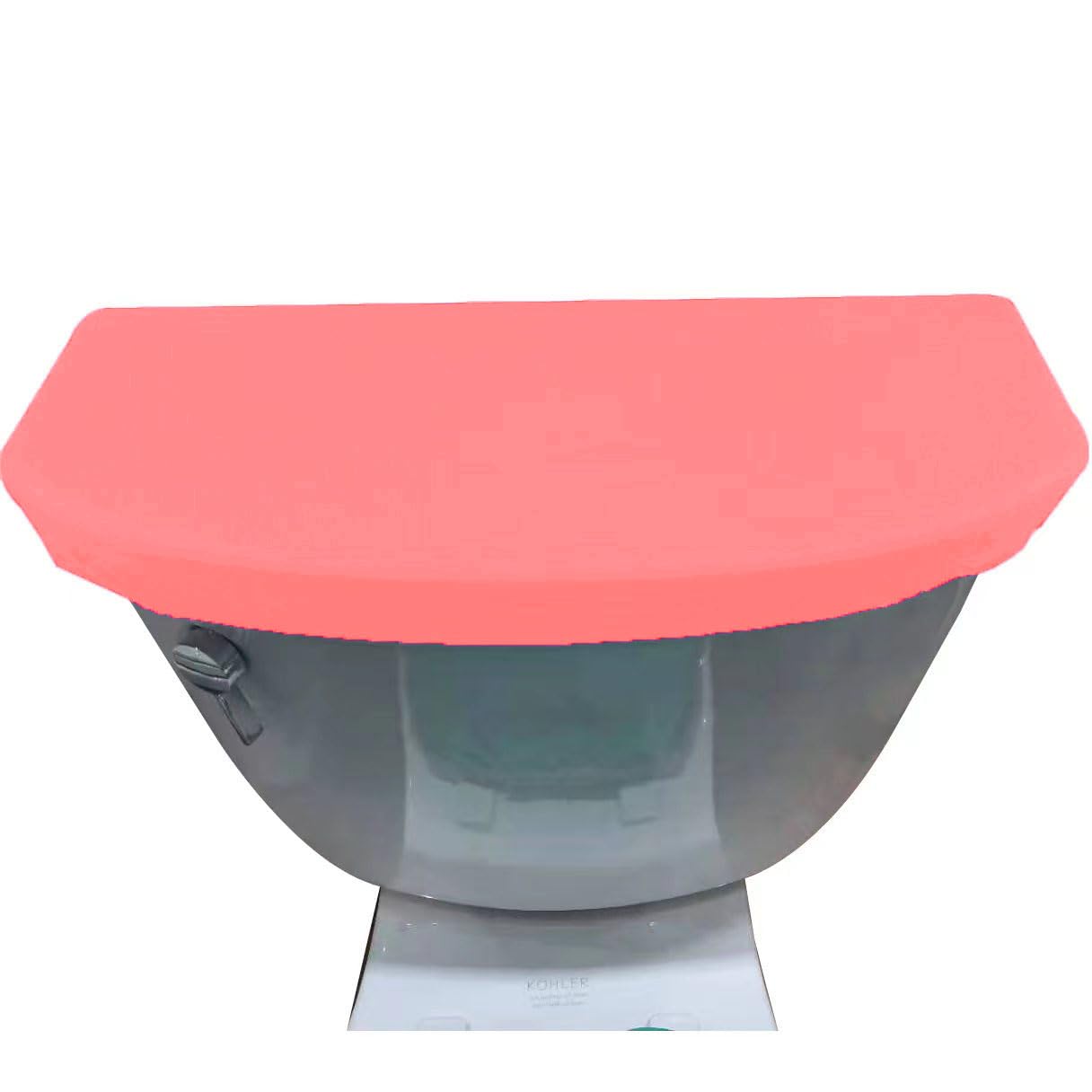 Madeals Toilet Tank Lid Cover Fabric Cover For A Lid Toilet Tank Coralline