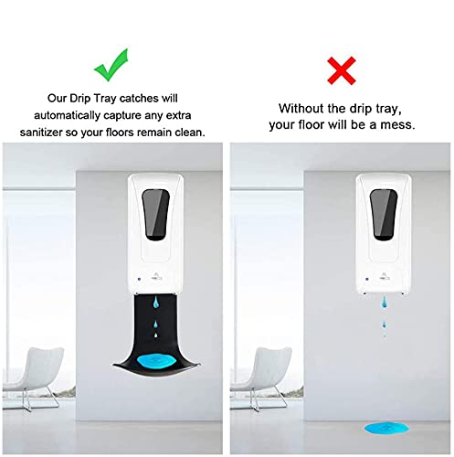 1 Pcs Drip Tray For Wall Mounted Soap Dispenser, Prevent Dripping And Spraying, Dispenser Stand,Soap Dispenser Bracket, Soap Dis