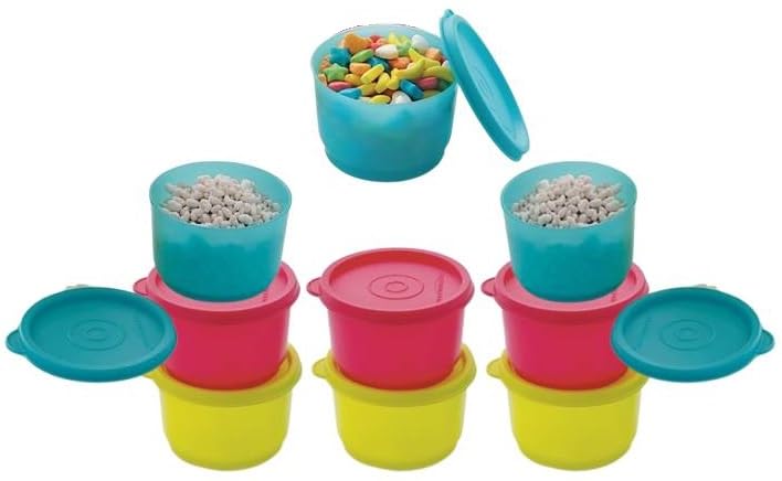 Moxware Bpa Free Plastic Storage Containers | Airtight & Leakproof | Small Plastic Container Set | Fridge Storage Containers | K