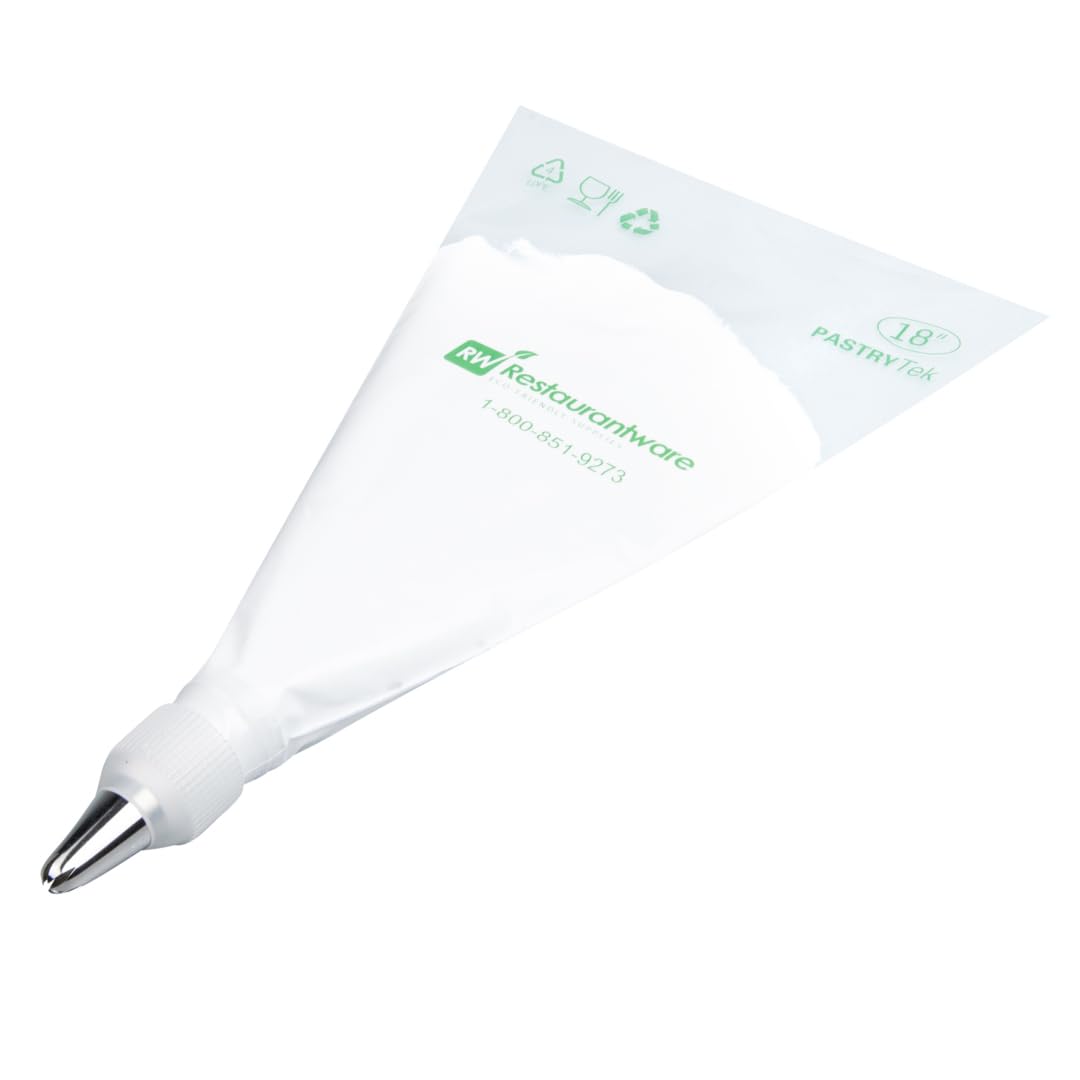 Restaurantware Pastry Tek Piping Tip 1 Reusable Drop Flower Icing Tip - #2D Dent-Resistant Stainless Steel Pastry Tip Dishwasher