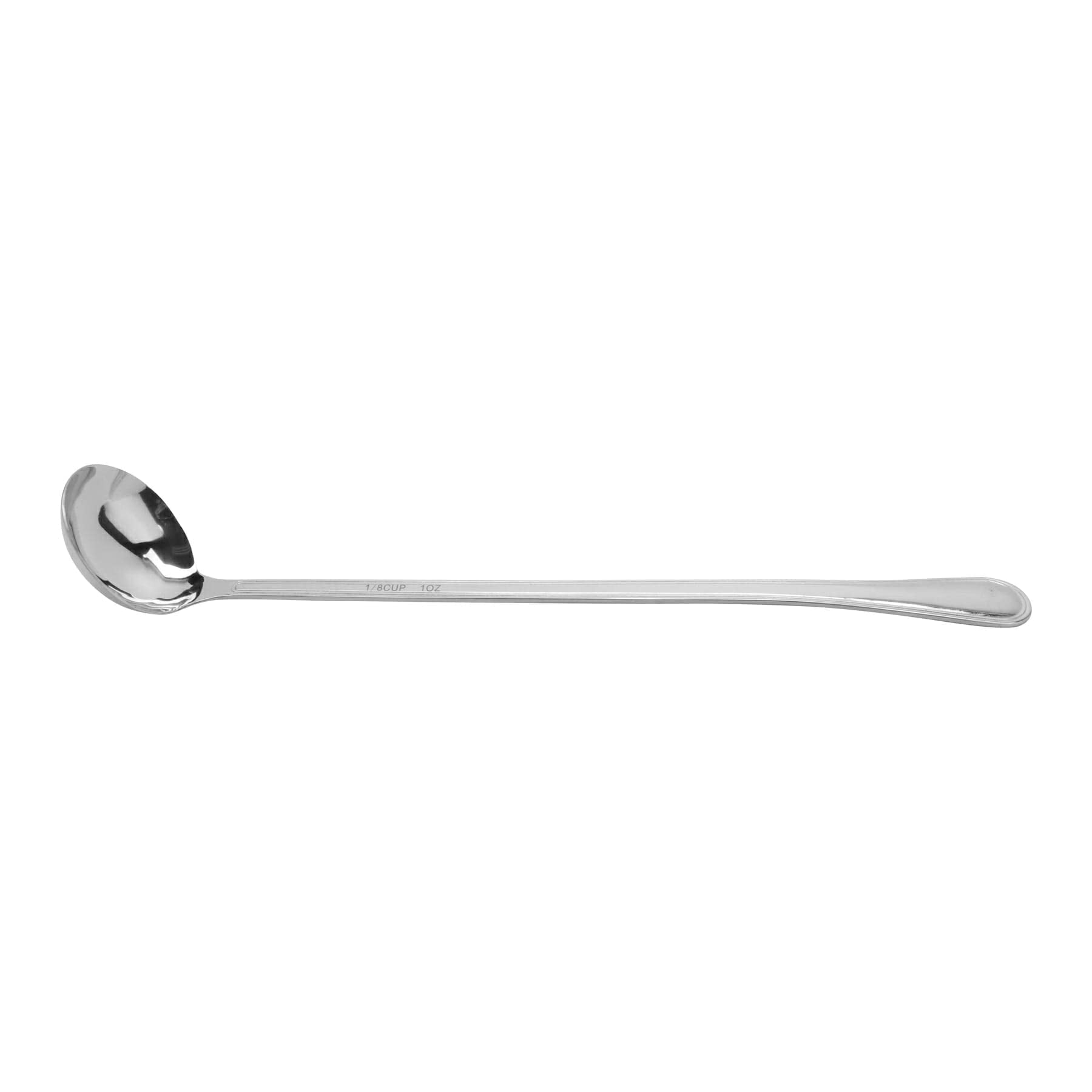 G.E.T. BSRIM45 1 oz. (1/8 Cup), 12.5 Stainless Steel Ladle, Portion Control Serving Spoon, Dishwasher Safe Serving Utensils
