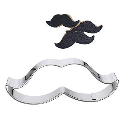 Wotoy Beard And Bow Tie Biscuit Cookie Cutter - Stianless Steel