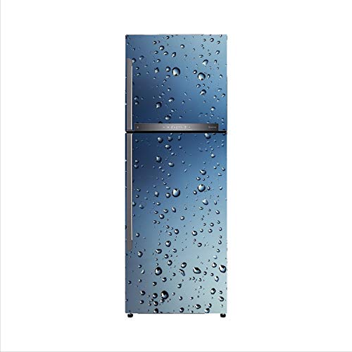 Psychedelic Collection 3D Water Drops Dark Effect Fridge Wallpaper Poster Adhesive Vinyl Sticker Fridge Wrap Decorative Wall Sti