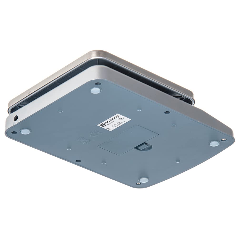 Carlisle Foodservice Products Scdg13Lp Low-Profile Digital Food/Kitchen Scale, 13Lb Capacity