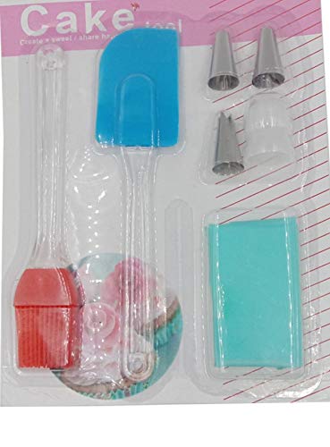 ROYALDEALSRD 7 pc Kitchen Baking Tool Set (Multicolor)