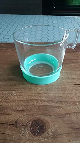 Gteller 4 Pcs Eco-Friendly Non-Slip Silicone Coaster For 20Oz, 30 Oz Tumbler (Green 70Mm)