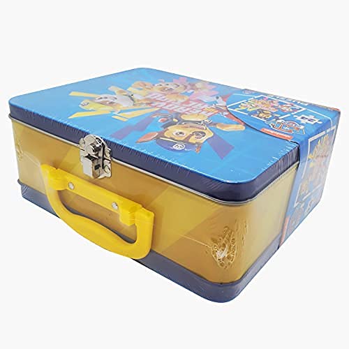 Paw Patrol 24-pc Puzzle Tin Lunch Box (7.75 x 6.25 x 3.25)