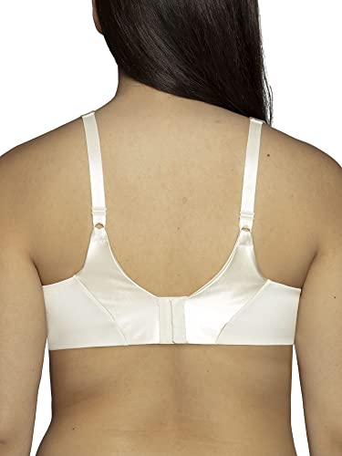 Vanity Fair Womens Plus Size Illumination Full Figure Zoned-In Support Bra (36C-44D), Underwire-Sweet Cream, 38Dd