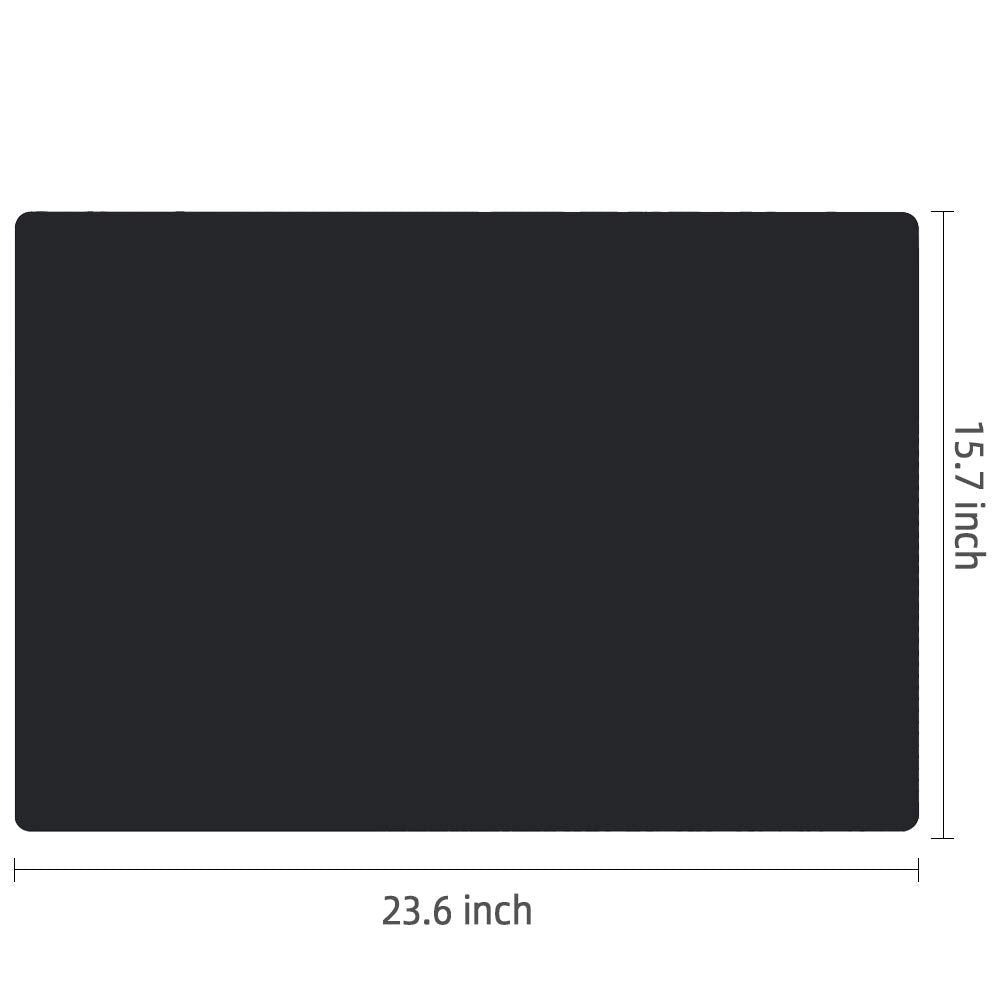 Webake Extra Large Silicone Mat For Countertop, Multipurpose Nonstick Heat Resistant Mat 23.6'' X 15.7'' For Baking, Rolling Dou