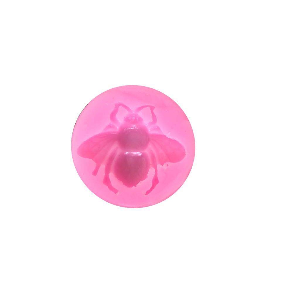 Cestony 3 Pcs Tiny Cute Bumble Bee Flying S For Diy 3D Silicone Mold Tools For Make Hard Candies Desserts Ice Cube Candles Soap