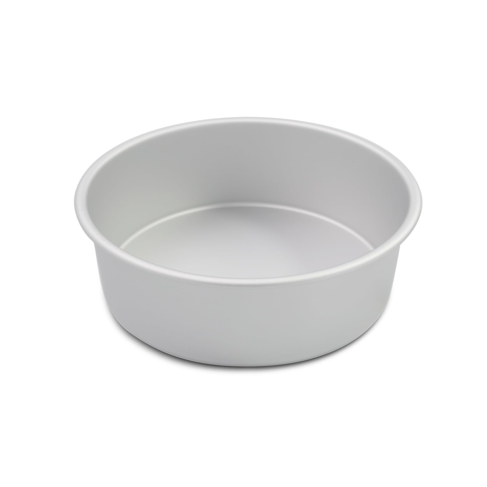 kefyixc 8  4 round Cake Pan,Aluminum cake tin baing pan for birthday cake party (8  4 round Cake Pan)