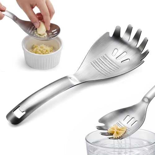 5 in 1 Multifunction Cooking Spoon, 304 Stainless Steel Egg Separator, B