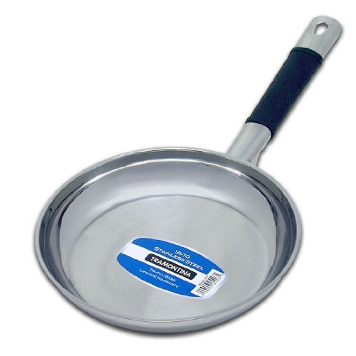 8 (20cm) 18/10 Tramontina Stainless Steel Saute / Frying Sauce Skillet Fry Pan
