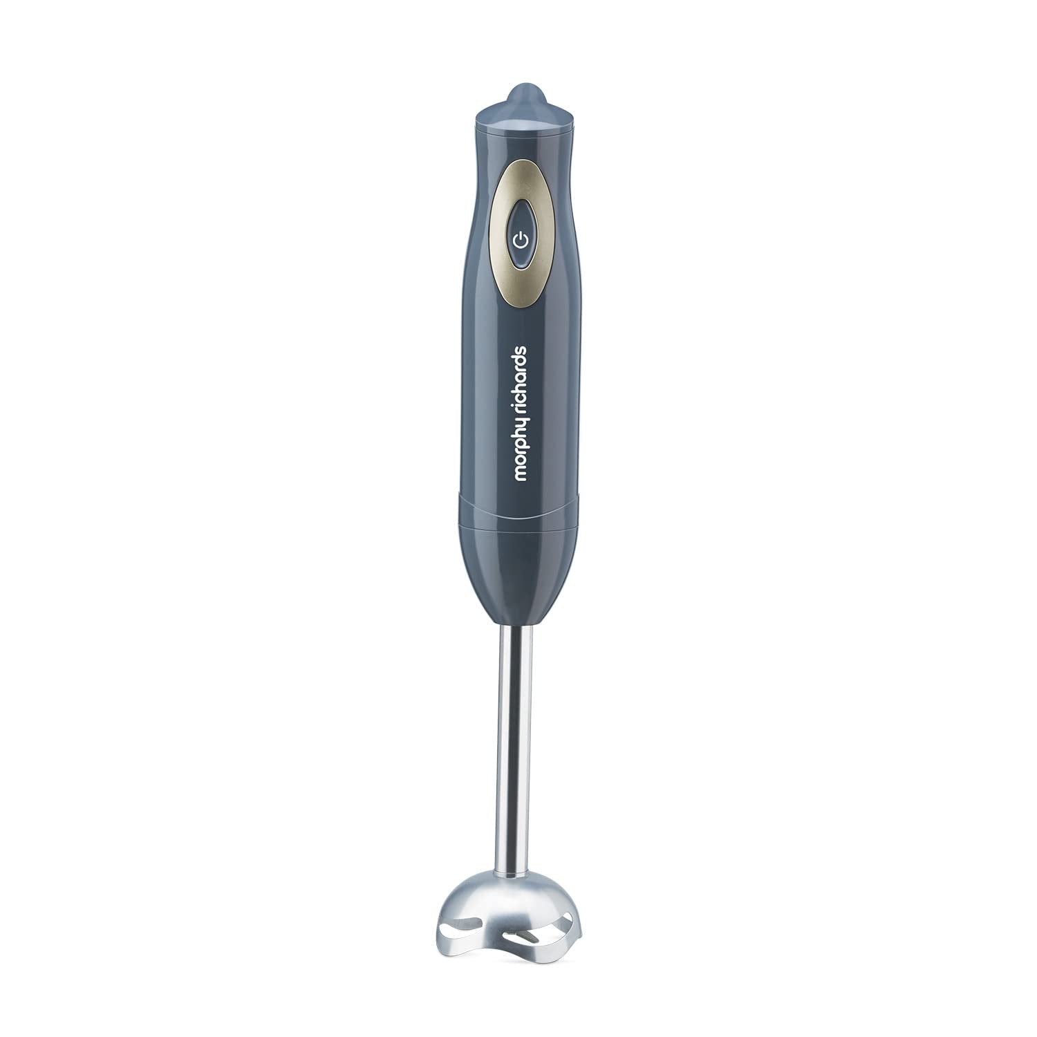 Morphy Richards Pronto Plus Hand Blender 300W |Dc Motor | Silent Operation|Detachable Ss Shaft | 700Ml Chopper Bowl | Multipurpo