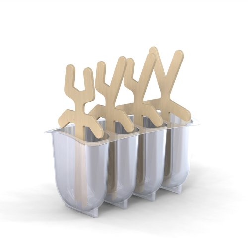 Mustard Lollypop Men Mold