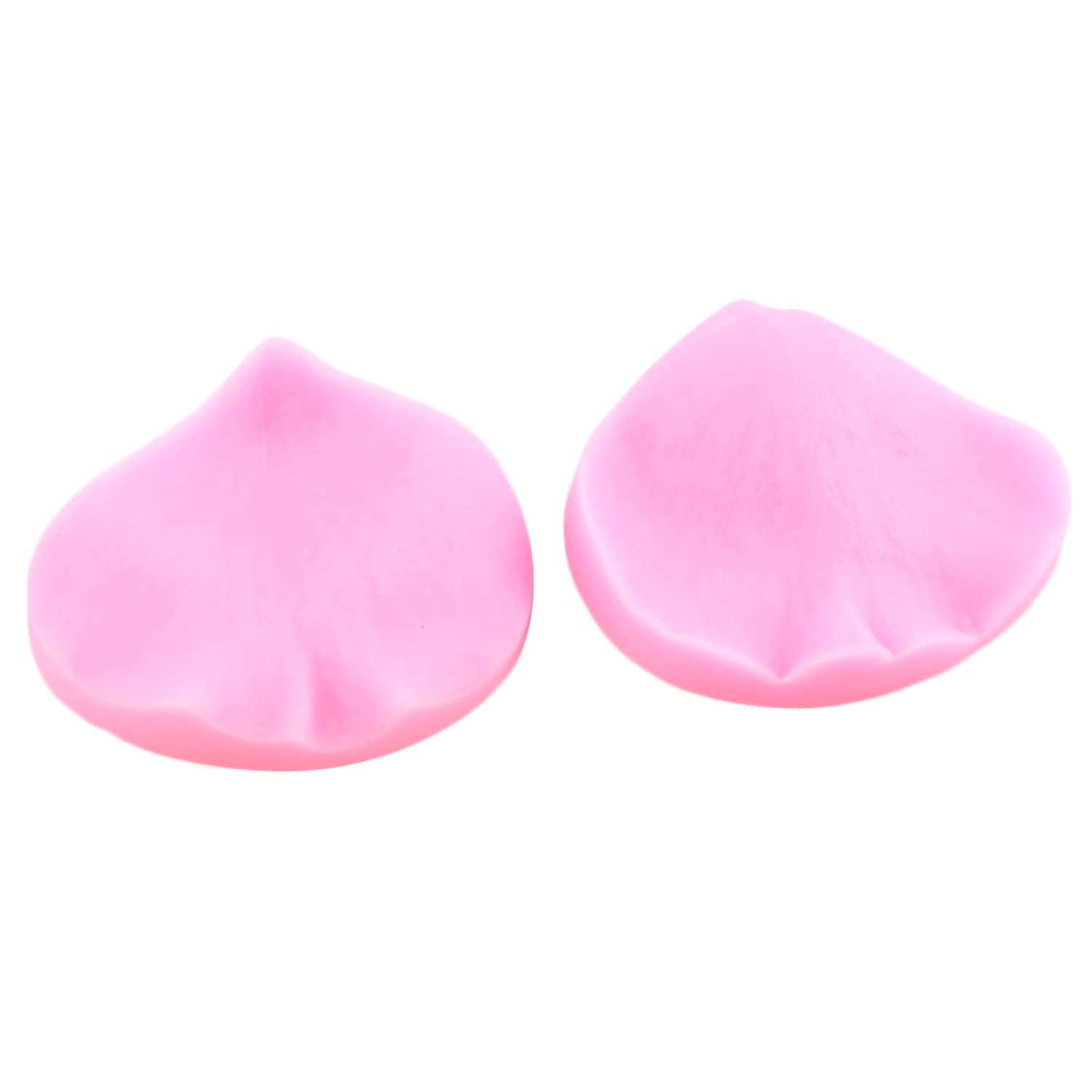 Miyahouse Gumpaste Flower Silicone Veining Mold Fondant Rose Veined Mold Gum Paste Peony Flower Mold Lily Iris Flower Molds For