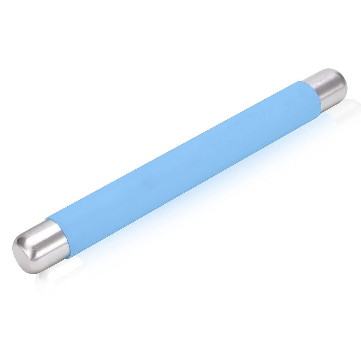 Remeel Rolling Pin Dough Roller For Baking With Thickened Non Stick Silicone Metal Handle Rolling Pin Stainless Steel Fondant Ro