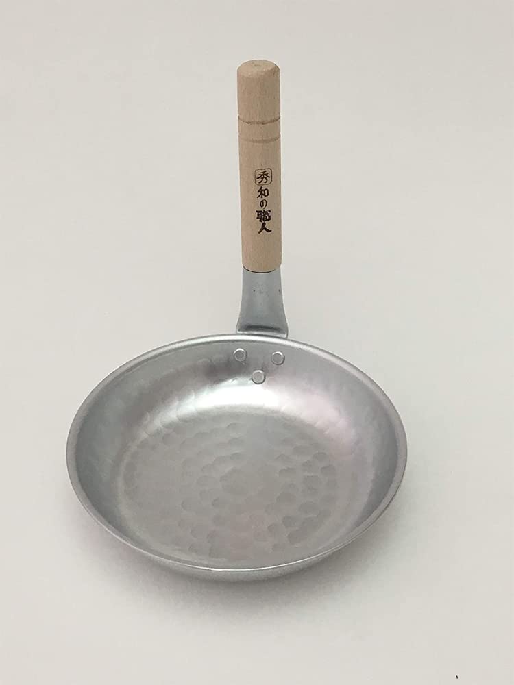 Taniguchi Metal Parent-Child Pot, 6.7 inches, Aluminum, Silver, Made in Japan
