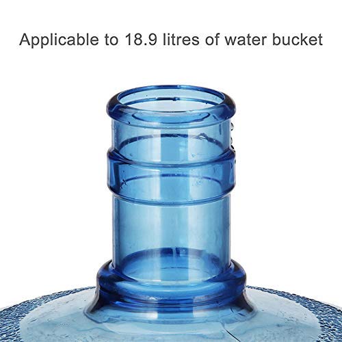 WINBOB Non-Spill Caps for 3 & 5 Gallon Water Bottles - 10PCS, 55mm, Anti-Splash, Durable Acrylonitrile Butadiene Styrene
