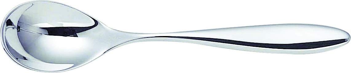 Alessi Mami 5-1/4-Inch Tea Spoon, 18/10 Stainless Steel Mirror Polish, Set Of 6