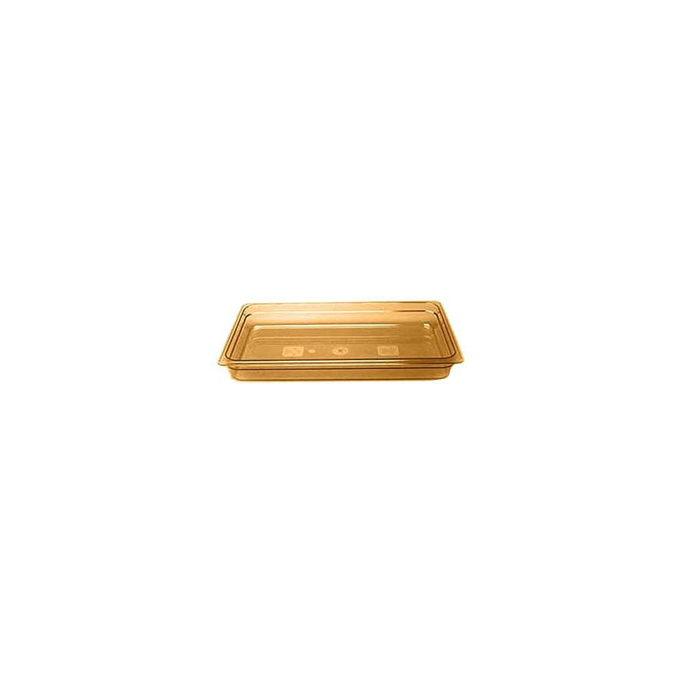 Cambro Amber Full Size High Heat 2-1/2 H-Pan